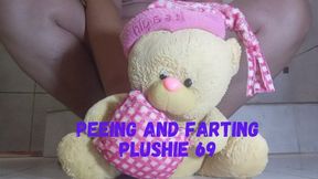 Peeing and farting plushie 69
