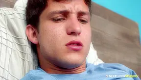 Stepbro Caught Jerking to Gay Porn—Moans, Cum Forbidden Heat Explode – 18+