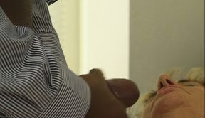 Mature Blonde GILF Bent Over for BBC Office Pounding