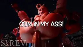 Cammy Gets Anal Bliss in Steamy Hentai Music Video Remix Action