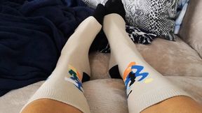 DECEMBER FRIDAY AFTERNOON SOCKSHOW by GODDESS BIANCA