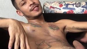 BarebackLatinoz: Stiff Juan stroking