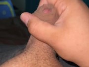 Chub jerkoff and cum session from different angles