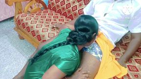 Unsatisfied Housewife Seduced Her Father in Law and Get Fucked by Him - Full Tamil Audio with Loud Moaning