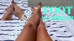 Poolside Foot Worship