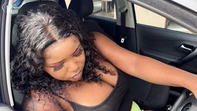 Dark Juicy Asshole Filled Roughly In Her Tightly Wet Thong In Mobile