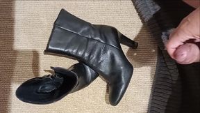 Everyday ankle boots fucked and squirted