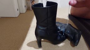 Everyday ankle boots fucked and squirted
