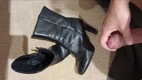 Everyday ankle boots fucked and squirted