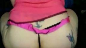 Just a dirty mature whore with square butt shows her anus