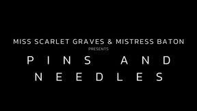 PINS NEEDLES - Double Domme MedFet Needleplay