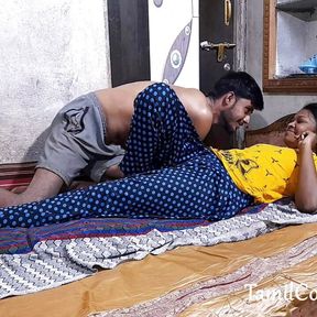 Cute Dark Skin Tamil Indian Maid Hot Sex With Her Indian College Teacher