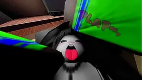 Voluptuous Latina Rides Massive BBC Cock in Hot Roblox Fantasy Encounter