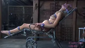 Blonde Temptress Rain Engages in Wild BDSM Pleasures