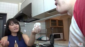 デブぽちゃ顔カワいい まゆ1 ワキお握り編(bbwm09-01/フェ血ス)