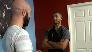 Men Over 30 - Gay Lex Ryan jerking Mike Maverick big penis