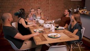 Charlie Forde In Has An Orgy With Her Friends Over Dinner - Teaser Trailer