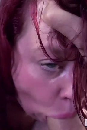 Chunky Mature Face Fuck Huge Facial Ginger