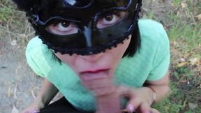 The Russian Is Afraid To Take It In Her Mouth In The Bushes. Lets Hurry Up, I Missed Him So Much
