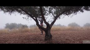 Nuria Millan - Beautiful Pawg Gets Ass Punished And Tied Up For A Piss Drink In An Olive Grove