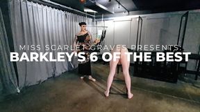 BARKLEY'S 6 OF THE BEST - Cold Caning For Collared Slave