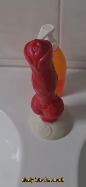 I can&#039;t get it all the way into my whore mouth cunt yet.