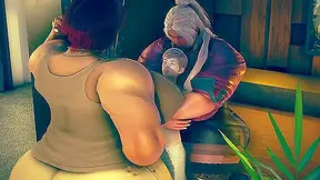 Tiny Man Spoiled by Busty Female Bosses in Steamy Power Play Scene