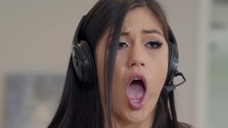 Chick interrupts her girlfriend from playing video games
