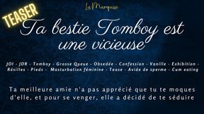 French audio porn with a tomboyish beast