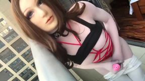 Asian Tease: Bound &amp; Secured in Outdoor S &amp; M Session