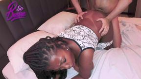 Big-breasted Woman Likes to Fuck Doggystyle
