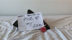 VALENTINES GIFT WEARING OVERSIZED SHOES AT WORK - MP4 Mobile Version