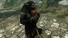 Skyrim Male Khajiit Fucks Female Werewolf