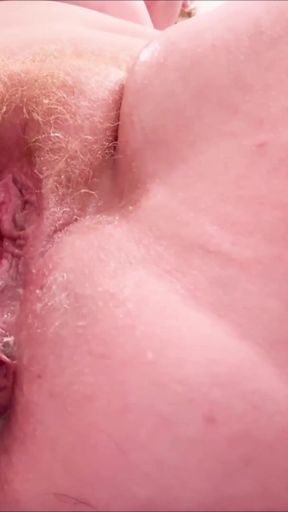 Solo Anal With A Brown Dildo   Clip 1