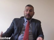 FULL VIDEO Small Penis Humiliation by suited Boss. More like this my onlyfans!