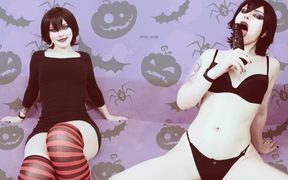 JOI: Mavis Dracula Teases You with Her Sexy Body and Asks You Cum in Her Pussy on Halloween