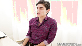 Bear Declan Blake has his butthole double fisted by Aiden Ward