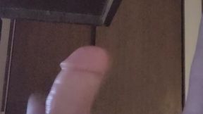 Sarah learning how to give a handjob on camera - First time trying it with a dildo