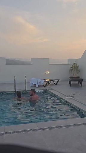 Fucking in the Public Pool