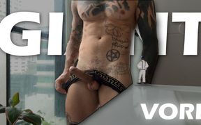 Giant Masturbates in Front of a Human and Then Devours Him