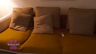 Accident Cum Inside while Two Step Sisters Share Room with Step Brother - Kisscat x Foxy Dreams