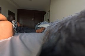 VR Cozy Bed 360 POV From Behind