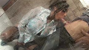 romana gets fucked in the shower