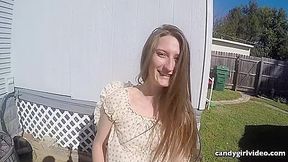 , Wet Pussy And Jeweled Anal Plug With Brandi