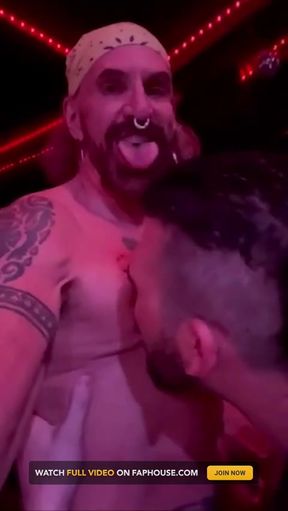 Servicing a Horny Stepdad in the Club