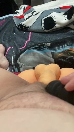 Riding my toy and playing with my Vibrator