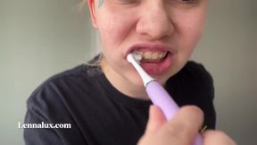 Tongue Brushing