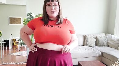Velma’s big boobs smother me in femdom humiliation