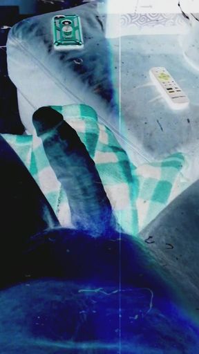 Nice big cock stroking