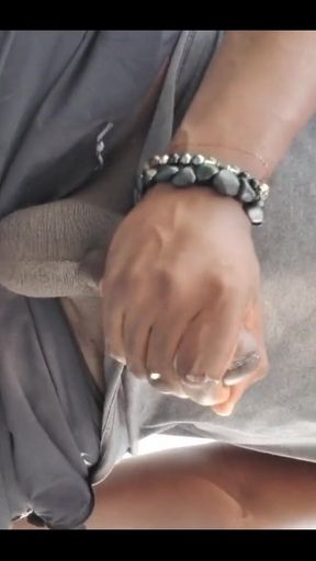 Stroking at the Park on the Gras